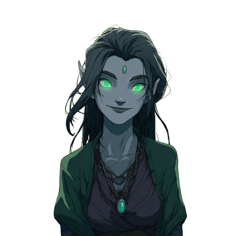 Earth Genasi Druid V3 Vinyl Car Decal Sticker – Waterproof & UV-Resistant 3.4133333333333336"