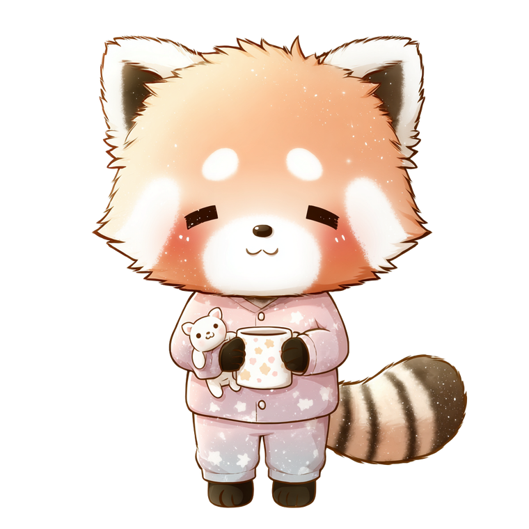 Cute Red Panda V22 Vinyl Car Decal Sticker – Waterproof & UV-Resistant 6.826666666666667"