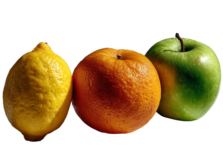 Citrus And Apple V3 Vinyl Car Decal Sticker – Waterproof & UV-Resistant 6.1866666666666665"