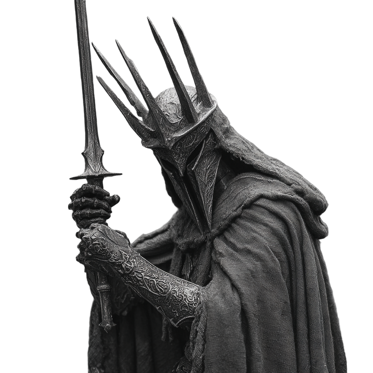 Witch King Angmar V2 Vinyl Car Decal Sticker – Waterproof & UV-Resistant 6.826666666666667"