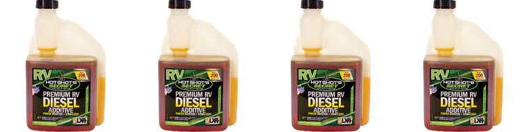 4x Boost Diesel Power & Economy | Hot Shot's Secret Fuel Additive | RV Enhanced | 16oz Bottle