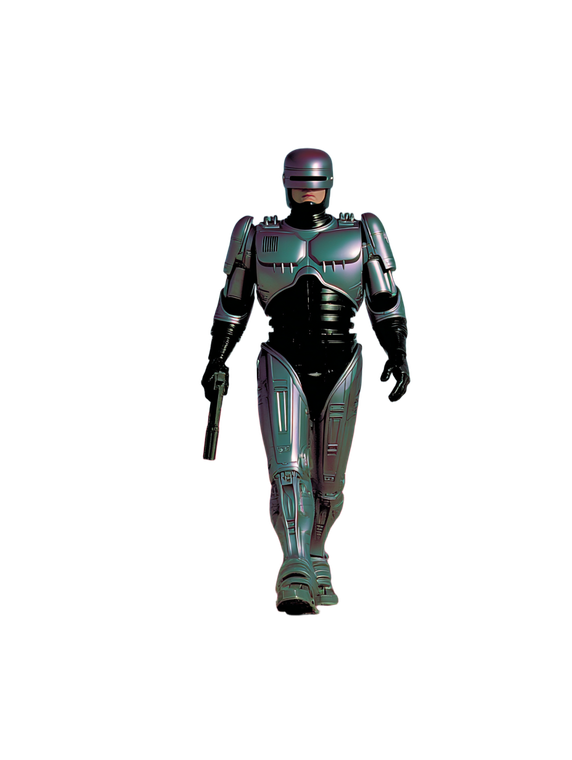 Robocop On Patrol Vinyl Car Decal Sticker – Waterproof & UV-Resistant 4.1066666666666665"