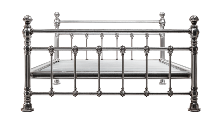 Metal Bed Frame Vinyl Car Decal Sticker – Waterproof & UV-Resistant 5.4