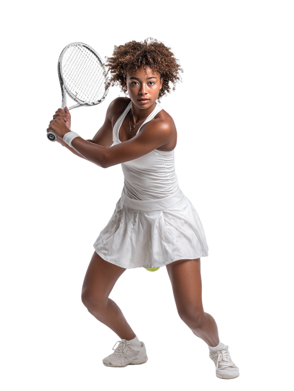 Young Tennis Player V7 Vinyl Car Decal Sticker – Waterproof & UV-Resistant 8.213333333333333"