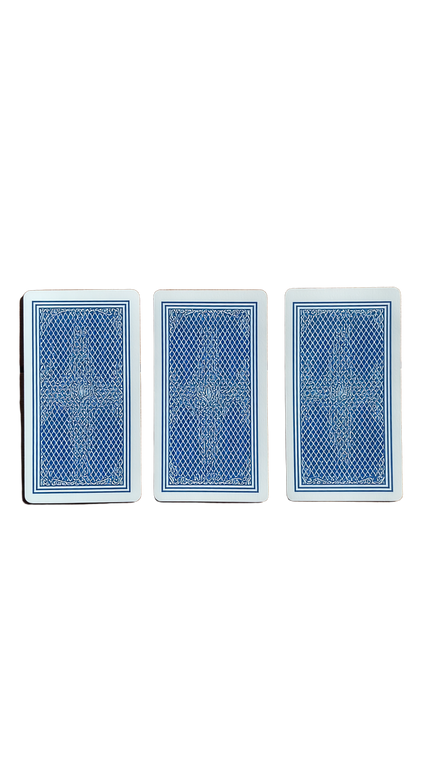 Three Tarot Cards V2 Vinyl Car Decal Sticker – Waterproof & UV-Resistant 4.8533333333333335"