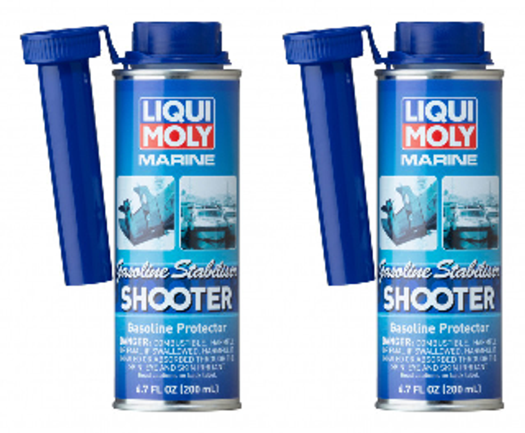 2x Max Fuel Efficiency! Liqui Moly Fuel Additive | Marine Grade | 200ml Can - Treats 18 Gal | Safe For Catalytic Converters