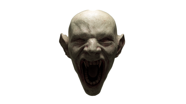 Cursed Screaming Mask Vinyl Car Decal Sticker – Waterproof & UV-Resistant 2.72"