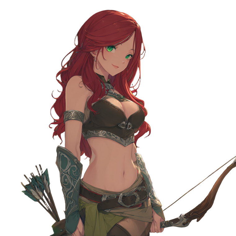 Fantasy Archer V11 Vinyl Car Decal Sticker – Waterproof & UV-Resistant 3.4133333333333336"