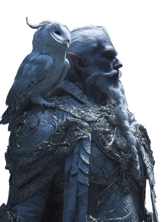 Elder Druid Vinyl Car Decal Sticker – Waterproof & UV-Resistant 4.1066666666666665"