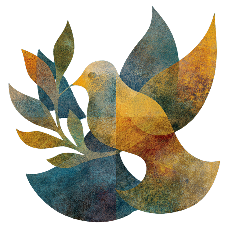 Dove With Olive V4 Vinyl Car Decal Sticker – Waterproof & UV-Resistant 3.4133333333333336"