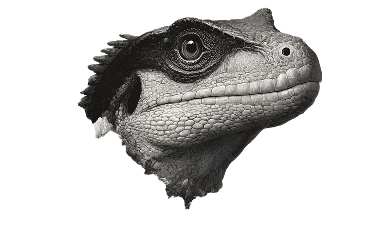 Prehistoric Plant Dinosaur Vinyl Car Decal Sticker – Waterproof & UV-Resistant 2.8