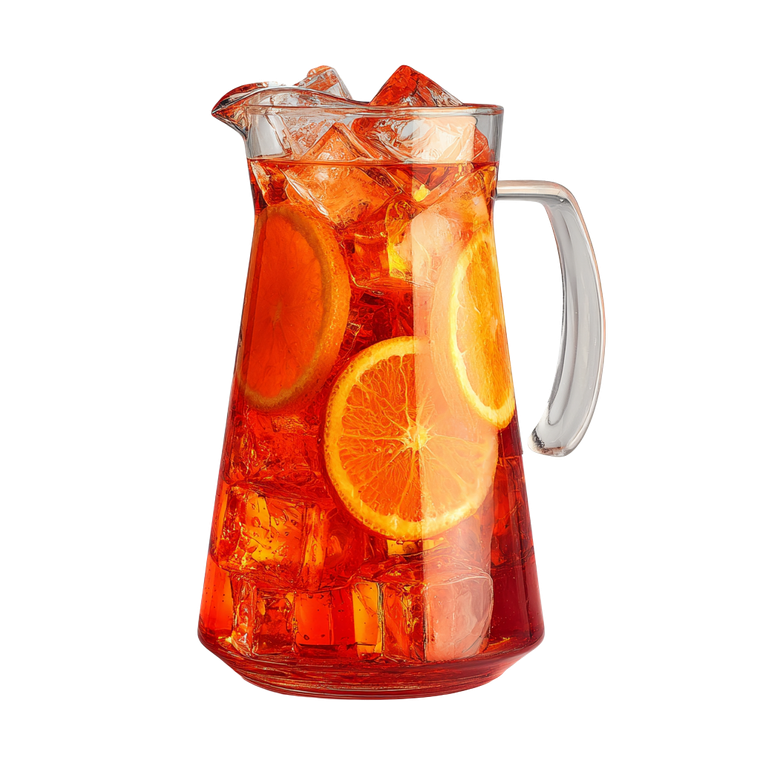 Aperol Spritz Jug Vinyl Car Decal Sticker – Waterproof & UV-Resistant 3.4133333333333336"