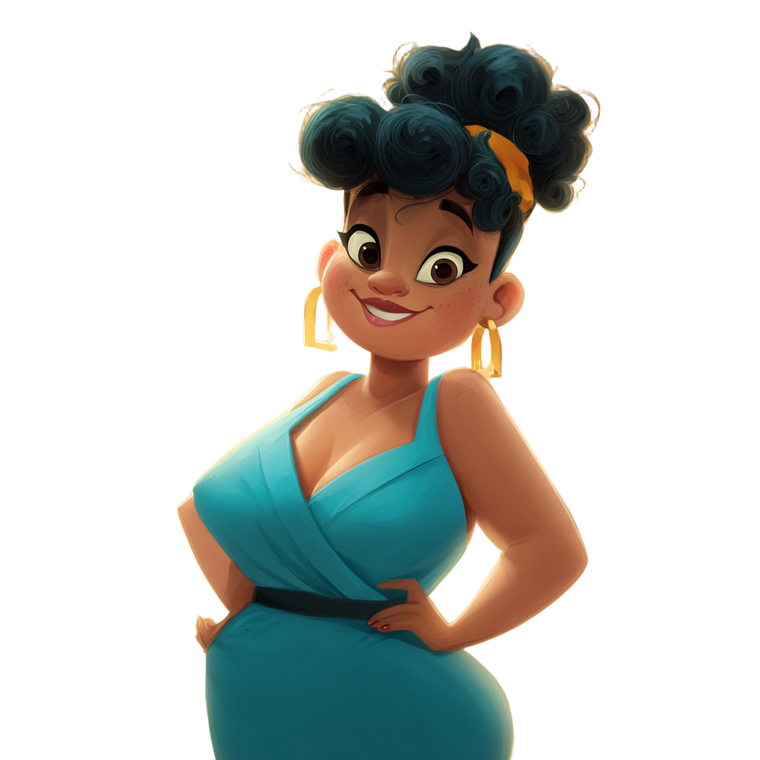 Pixar Betty Rubble Vinyl Car Decal Sticker – Waterproof & UV-Resistant 3.4133333333333336"