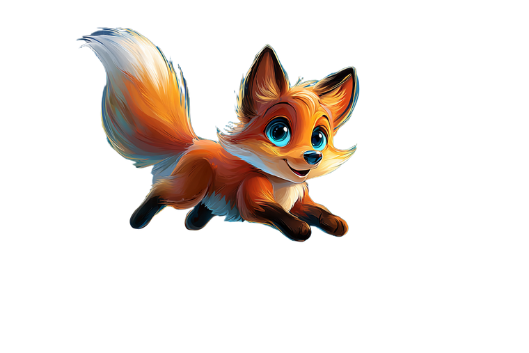 Fox Chasing Fireflies Vinyl Car Decal Sticker – Waterproof & UV-Resistant 5.97333333333333