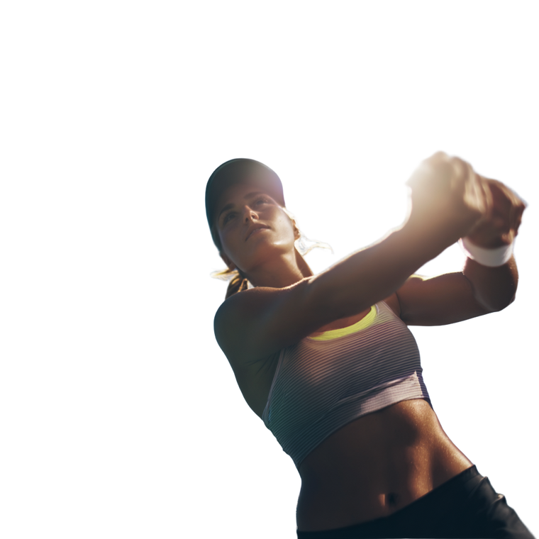 Tennis Player Action V22 Vinyl Car Decal Sticker – Waterproof & UV-Resistant 3.4133333333333336"