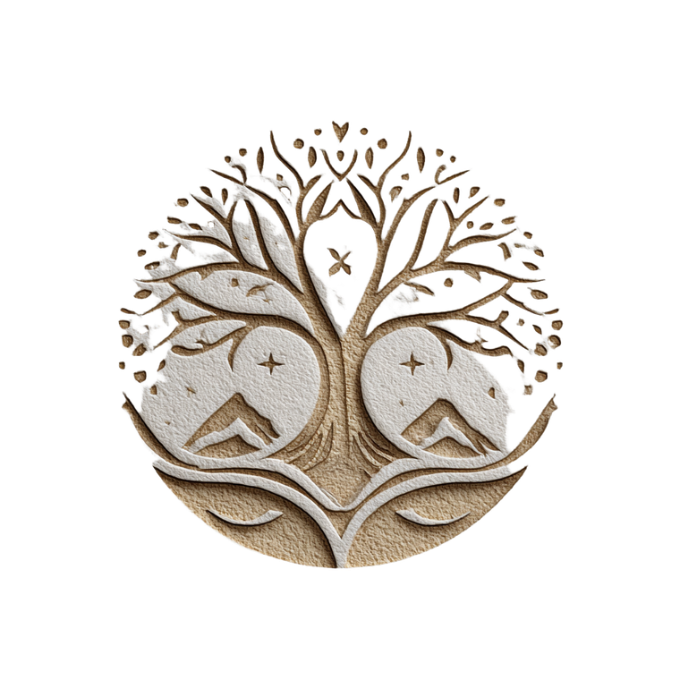 Tree Of Life Logo V4 Vinyl Car Decal Sticker – Waterproof & UV-Resistant 3.4133333333333336"