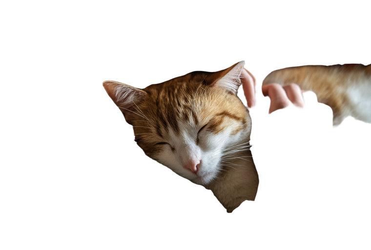 Girl And Cat Cuddling Vinyl Car Decal Sticker – Waterproof & UV-Resistant 2.986666666666667"
