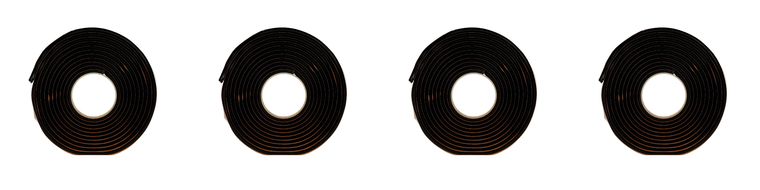 4x 3M Windshield Sealer | Seals Leaks & Drafts, Ribbon Seal, Long Lasting, Easy Install