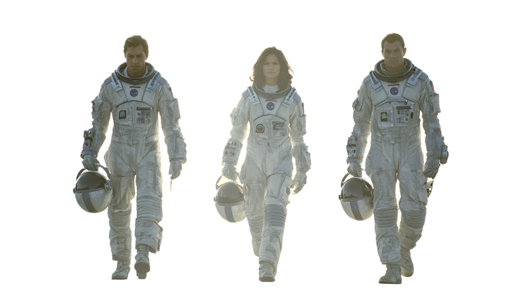 Astronauts Walking Heroically Vinyl Car Decal Sticker – Waterproof & UV-Resistant 2.72"