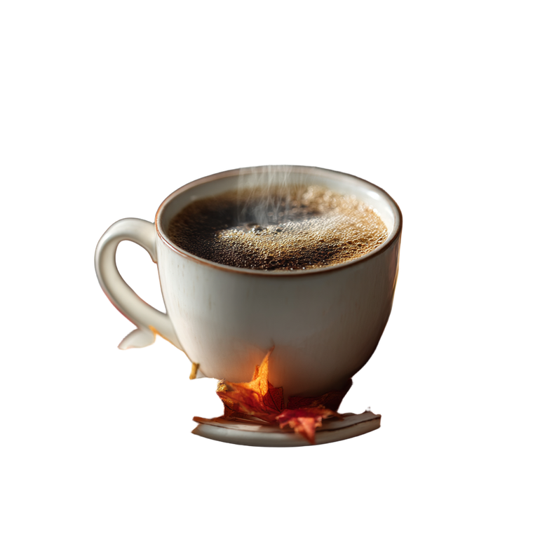 Steaming Coffee Mug V4 Vinyl Car Decal Sticker – Waterproof & UV-Resistant 3.4133333333333336"