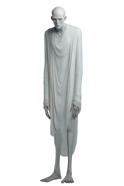 Towering Pale Humanoid Vinyl Car Decal Sticker – Waterproof & UV-Resistant 8.96"