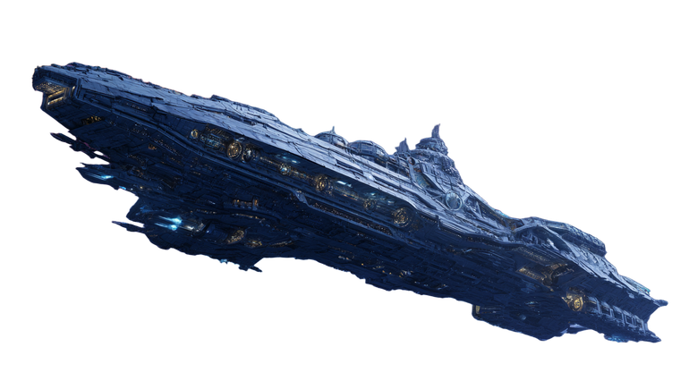 Luxury Spaceship Yacht Vinyl Car Decal Sticker – Waterproof & UV-Resistant 2.72"