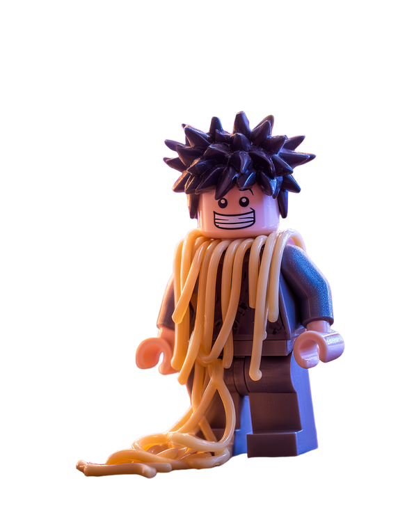 Mischievous Lego Figure Vinyl Car Decal Sticker – Waterproof & UV-Resistant 8.213333333333333"