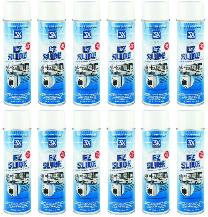 12x Maintain Smooth RV Slide Outs | AP Products Slide Out Lube | 3X Chemistry Formula