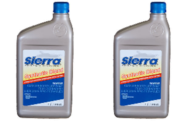 2x Sierra Marine Synthetic Blend Gear Oil | Marine Series 80W-90 | High Performance Formula
