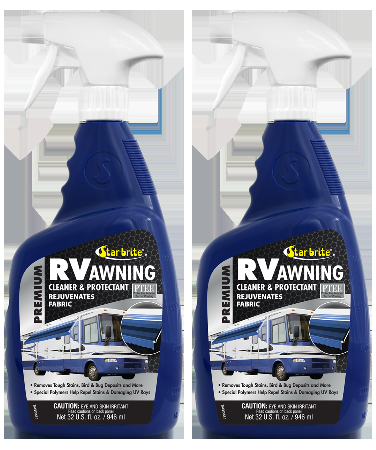 2x Star Brite Awning Cleaner 071332 Used To Remove Dirt And Stains From Awning Fabric; 32 Ounce Trigger Spray; Single; With US Label