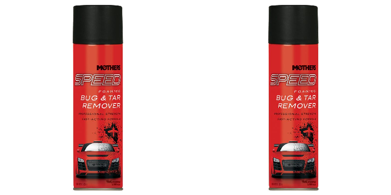 2x Mothers Bug And Tar Remover | Fast-Acting Formula | Professional Strength | Foam Spray | 18.5oz Aerosol Can