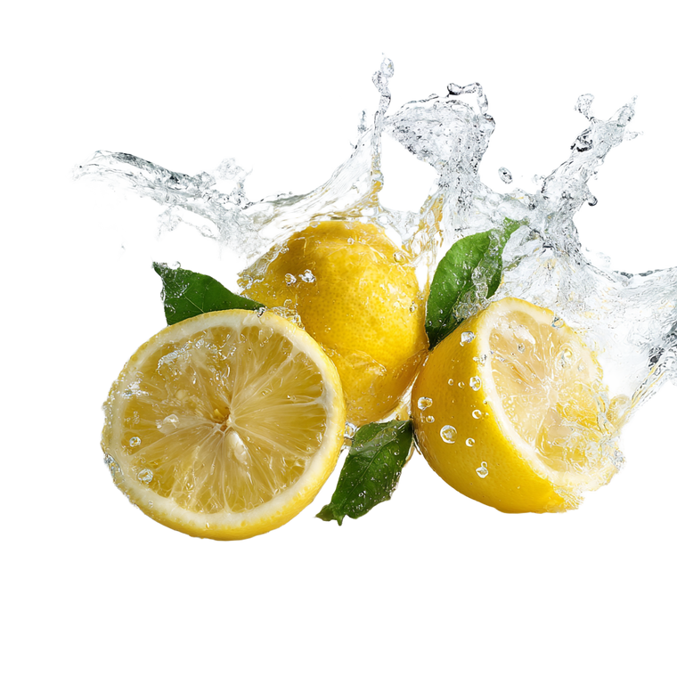 Lemon Splash V2 Vinyl Car Decal Sticker – Waterproof & UV-Resistant 3.4133333333333336"