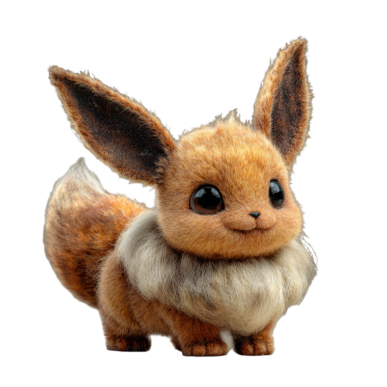Eevee Rolling Belly Vinyl Car Decal Sticker – Waterproof & UV-Resistant 3.4133333333333336"