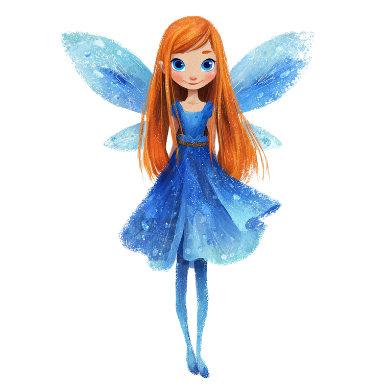 Magical Fairy Illustration V3 Vinyl Car Decal Sticker – Waterproof & UV-Resistant 6.826666666666667"