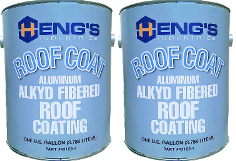 2x High-Quality Roof Coating for Metal & Aluminum Roofs | Superior Protection Against All Weather Conditions