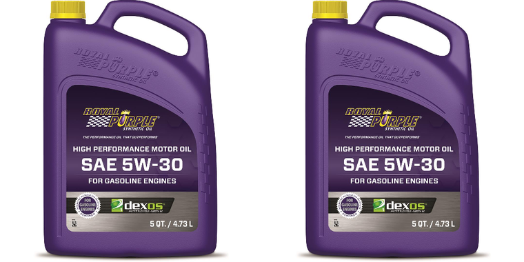 2x Royal Purple Tough SAE 5W-30 Synthetic Oil | High Performance, Superior Protection, 5 Quart Bottle