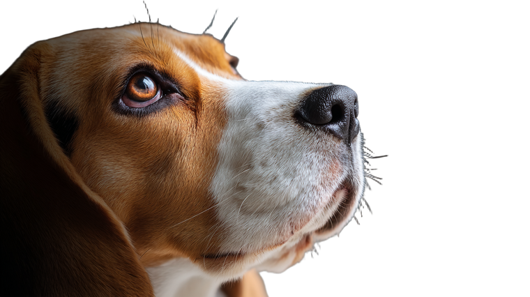 Beagle'S Joyful Transition Vinyl Car Decal Sticker – Waterproof & UV-Resistant 5.4