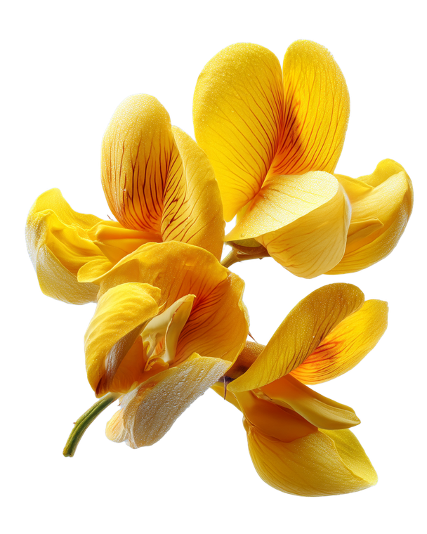 Sesbania Flower Macro Vinyl Car Decal Sticker – Waterproof & UV-Resistant 8.0"