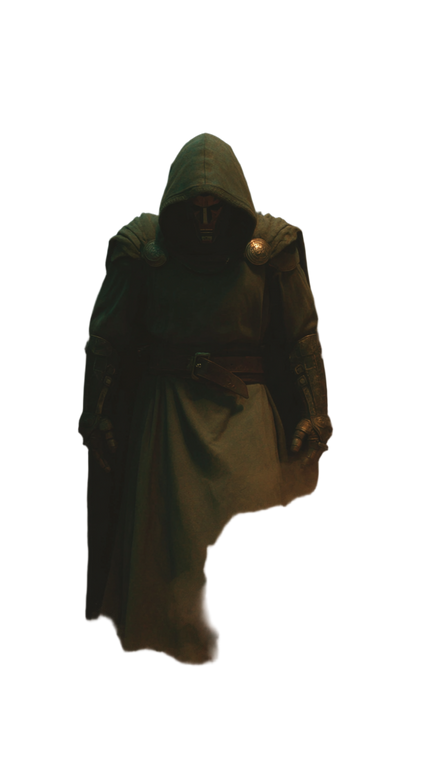 Dr. Doom Villain Pose V2 Vinyl Car Decal Sticker – Waterproof & UV-Resistant 9.706666666666667"