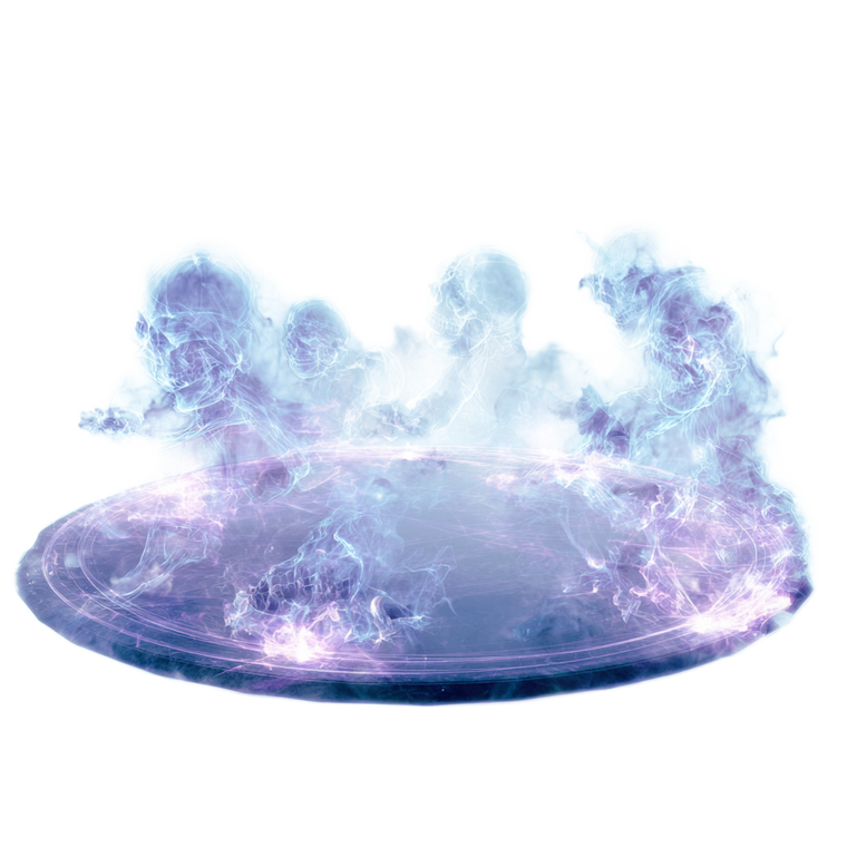 Ethereal Ghost Platform Vinyl Car Decal Sticker – Waterproof & UV-Resistant 3.4133333333333336"