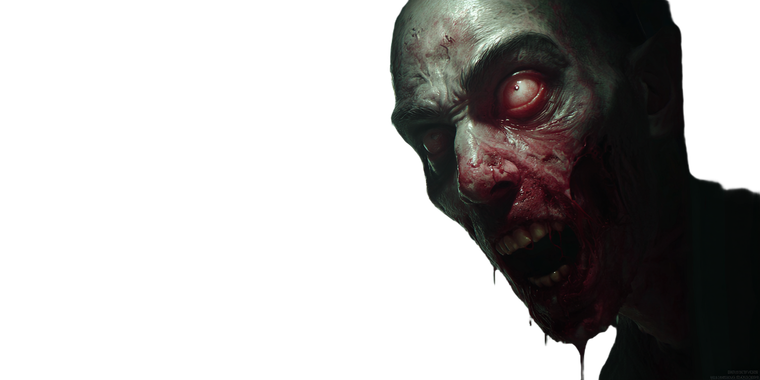 Zombie In Alley Vinyl Car Decal Sticker – Waterproof & UV-Resistant 2.56"