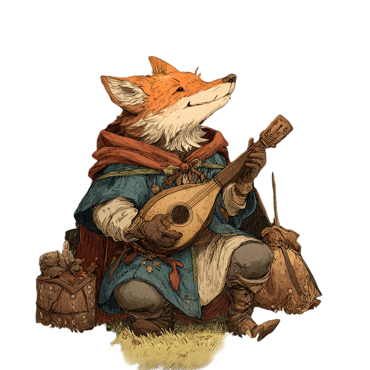 Fox Bard Vinyl Car Decal Sticker – Waterproof & UV-Resistant 6.826666666666667"