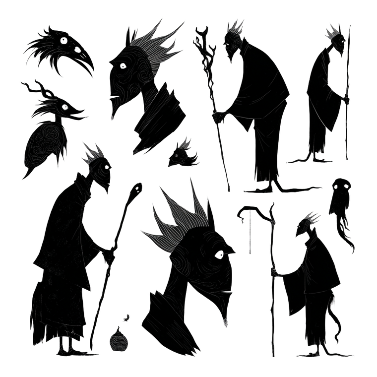 Shadow Puppet Design Vinyl Car Decal Sticker – Waterproof & UV-Resistant 3.4133333333333336"