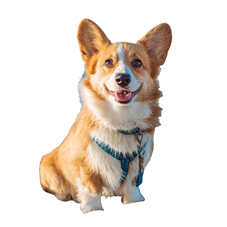Happy Beach Corgi V3 Vinyl Car Decal Sticker – Waterproof & UV-Resistant 3.4133333333333336"