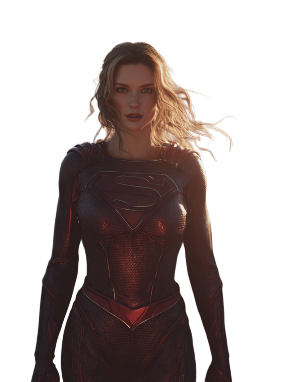 Modern Superman Woman V3 Vinyl Car Decal Sticker – Waterproof & UV-Resistant 8.213333333333333"