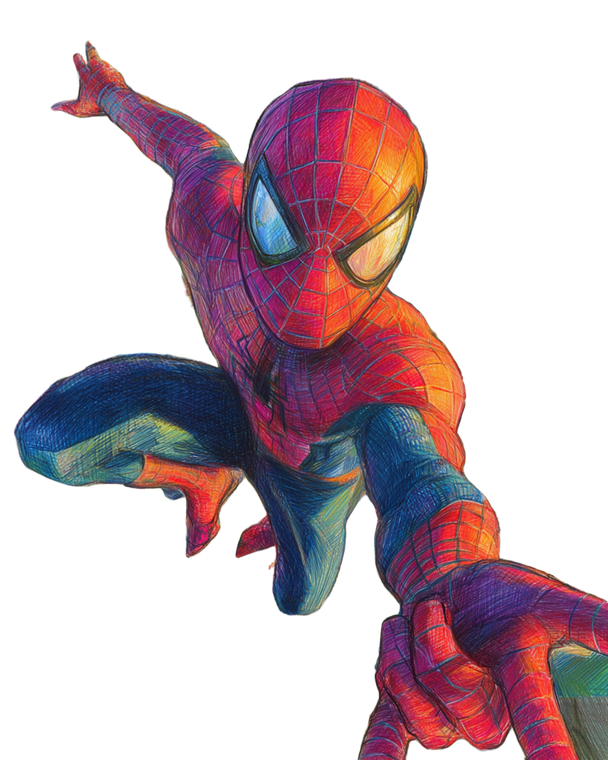 Swinging Spider-Man V4 Vinyl Car Decal Sticker – Waterproof & UV-Resistant 4.0"