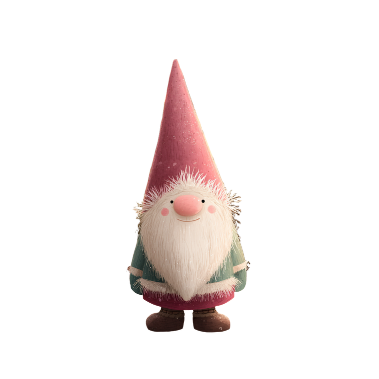 Festive Gnome Scene V2 Vinyl Car Decal Sticker – Waterproof & UV-Resistant 3.4133333333333336"