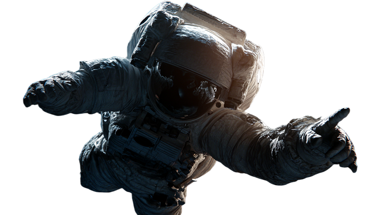 Astronaut In Space V120 Vinyl Car Decal Sticker – Waterproof & UV-Resistant 2.72"