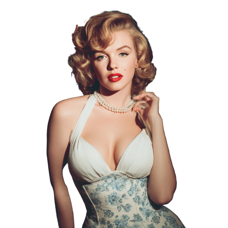 Marilyn Monroe V75 Vinyl Car Decal Sticker – Waterproof & UV-Resistant 3.4133333333333336"