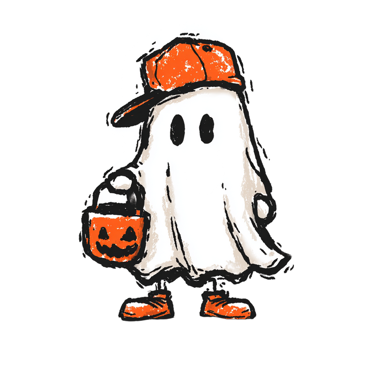 Cute Cartoon Ghost V18 Vinyl Car Decal Sticker – Waterproof & UV-Resistant 6.826666666666667"